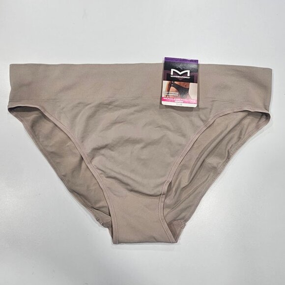 Maidenform M Seamless High Leg Bikini Underwear - Picture 2 of 6